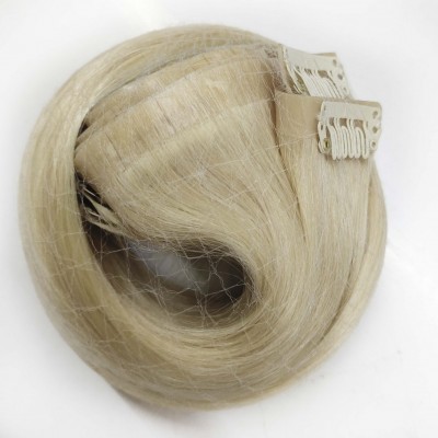 Direct Factory Wholesale Price Invisible Pu Weft Clip In Remy Human Hair Extension