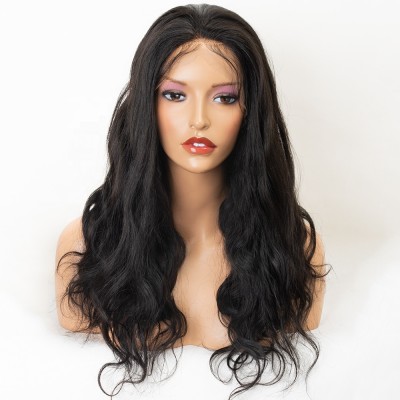 Fast Shipping High quality Virgin Brazilian Remy Hair Body Wave Natural Real Full Lace Human Hair Wigs