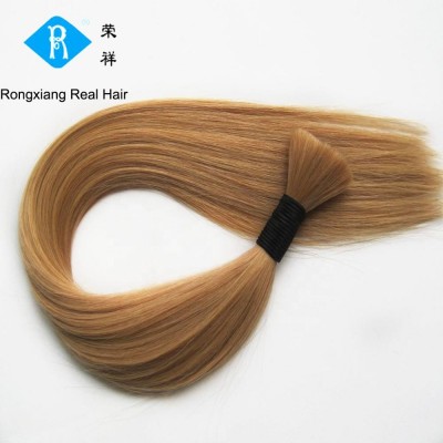 Stable quality Wholesale 100% Real Chinese Virgin Human Straight Bulk Natural Hair Extensions