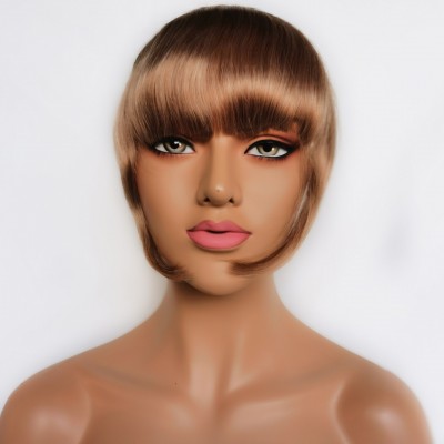 Factory Direct Cheap 100 Natural Human Clip On Fringes