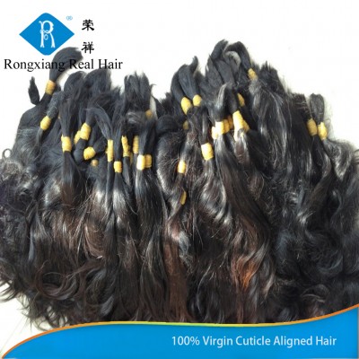 Cheap wholesale factory natural human virgin remy curly brazilian cuticle aligned hair