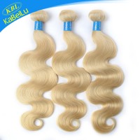 Bonny hair for braiding human hair extension body weave color 613/27