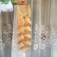 human hair ponytail extension for black women