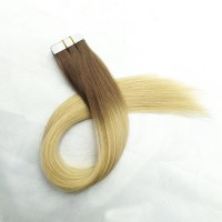 Top quality cheap price virgin remy ombre indian human tape hair extensions drop shipping