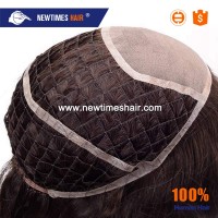 natural looking monofilament wig integration cap