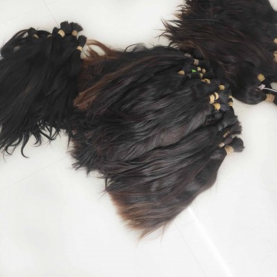 Unprocessed Raw Materials Single Donor Cuticle Aligned Virgin Human Hair Supplier