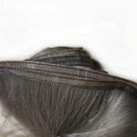 Best Quality Remy Hair Double Drawn Flat Weft Extension Natural Human Hair Weave